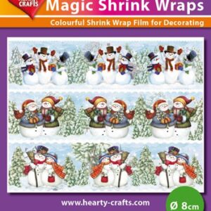 Magic Shrink Wrap – Snowmen (2) - HC08-8851-11