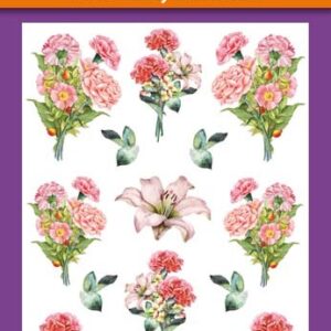 Relief Sticker  – Bloemboeketten- HCRS11667-02