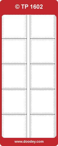 Transparente TP Stickers – Bibo Crafts